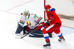Сборная Беларуси разгромно уступила «России 25» на Qazaqstan Hockey Open