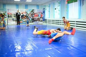 В Минске открыли новый зал для занятий борьбой в СДЮШОР МТЗ