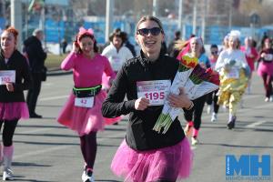 В Минске состоялся «Красивый забег», посвященный Международному женскому дню