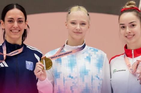 Виктория Осеюк – чемпионка Европы в прыжках на батуте в молодежной категории (U-21)