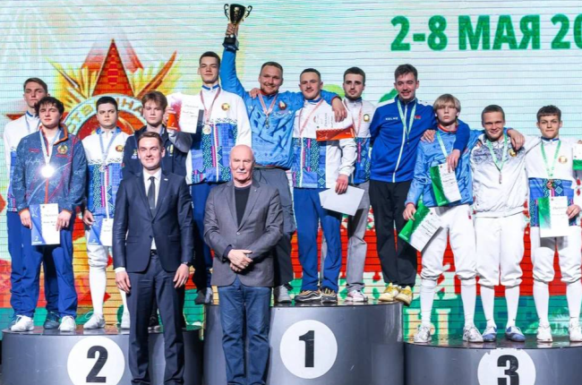 Завершился четвертый день чемпионата Беларуси по фехтованию 