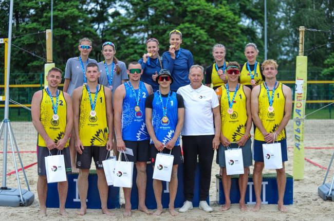 Завершился второй этап чемпионата Беларуси по пляжному волейболу 