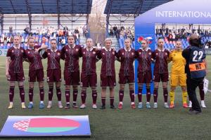 Женская сборная Беларуси по футболу разгромила соперниц из Грузии (3:0)