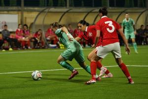 Женская сборная Беларуси по футболу взяла верх над Мальтой (2:0)