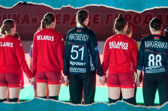 Женская сборная Белаурси по гандболу открыла кемп в Минске